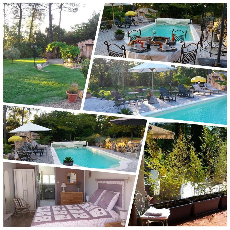 Bed and Breakfast Le Jardin Des Selves Драгиньян Экстерьер фото