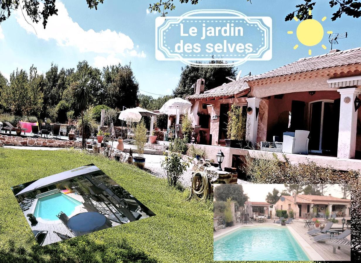 Bed and Breakfast Le Jardin Des Selves Драгиньян Экстерьер фото